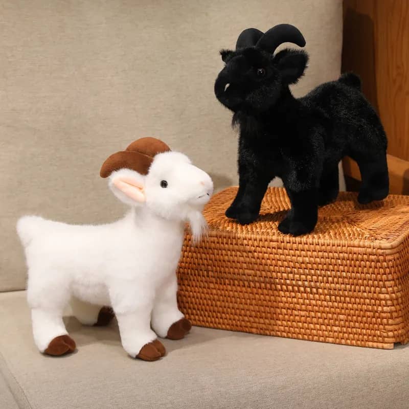 Jellycat cabra realista de 30cm