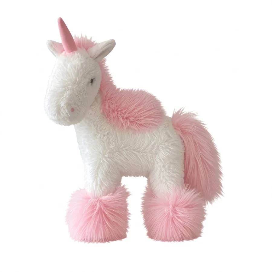 Peluche Cojín Unicornio - Ángel Kawaii Suave