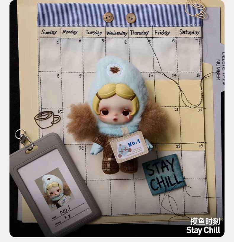 Peluche Skullpanda Stay Chill Pop Mart