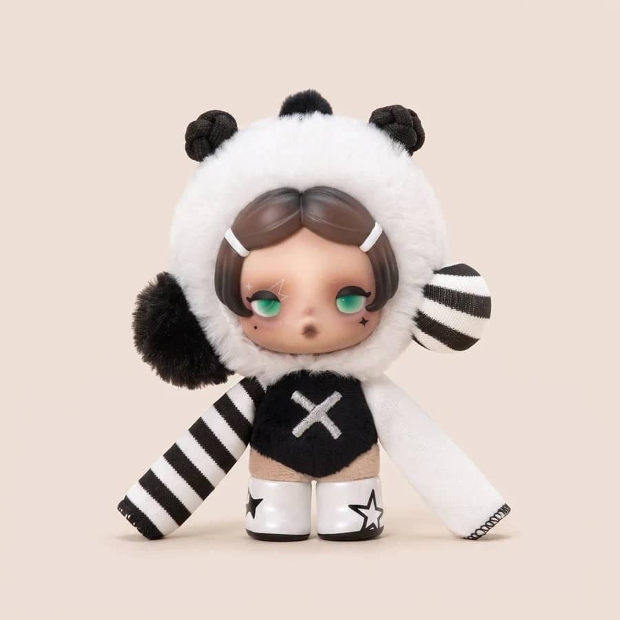 Peluche Skullpanda Off Mode colgante ciego