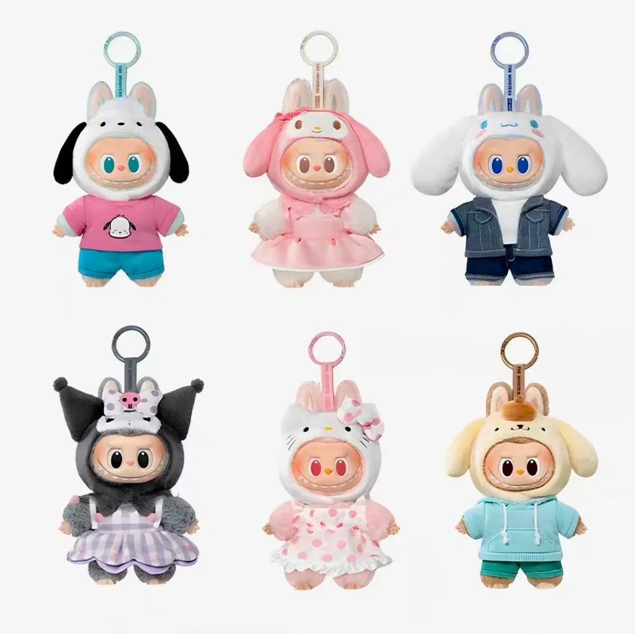 labubu llavero - Colour: open box 6pcs