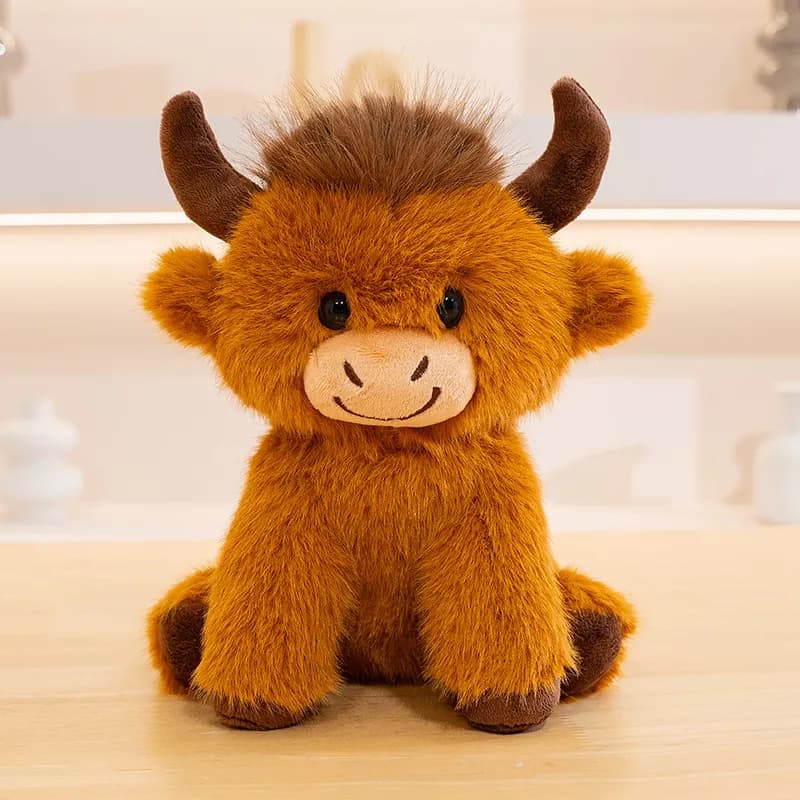 peluche vaca highland gorro doctor