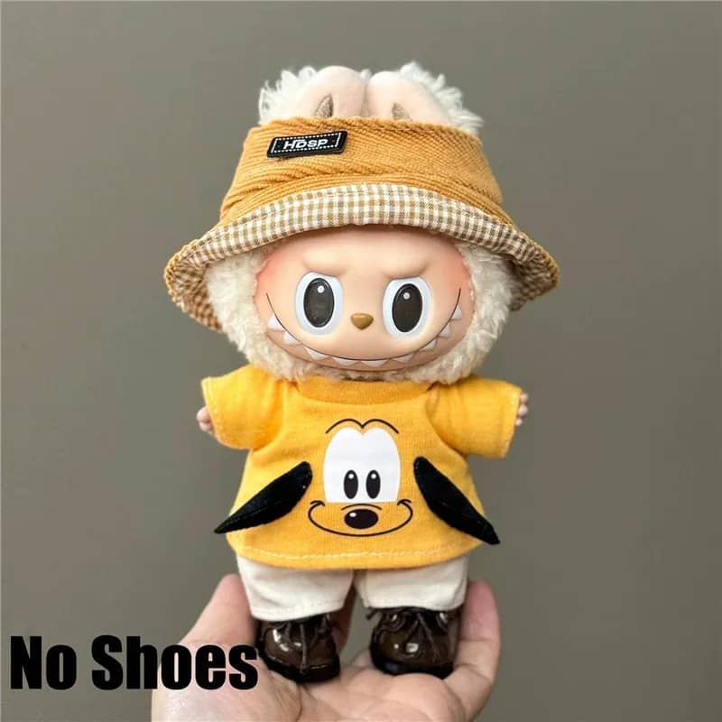 Labubu Disney Goofy: Peluche disfrazado