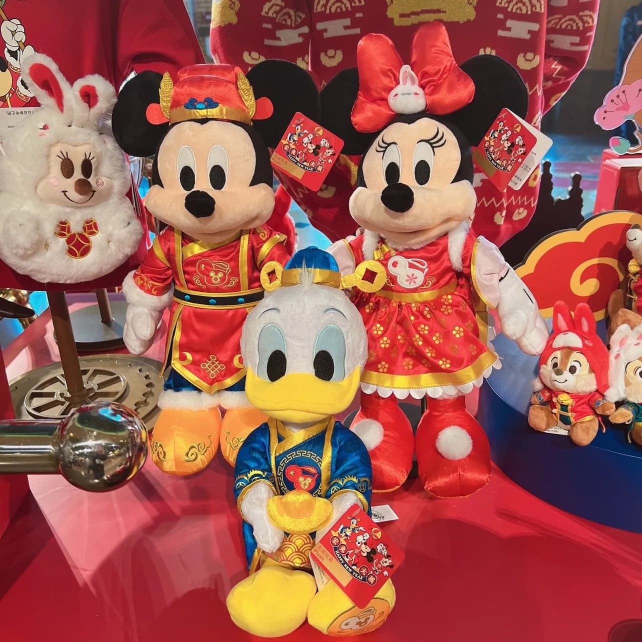 Minnie Mouse Minnie: Peluche Donald Duck Año Nuevo 2023