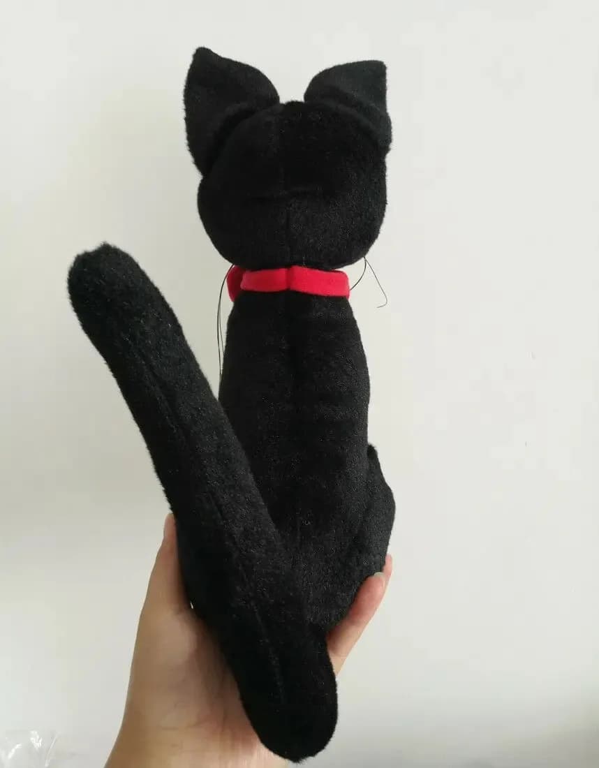 black cat plush