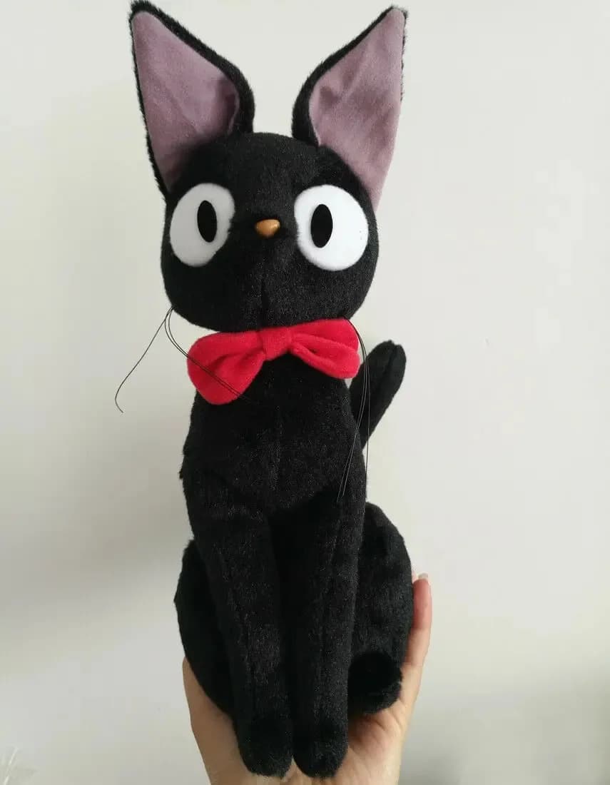 black cat plush